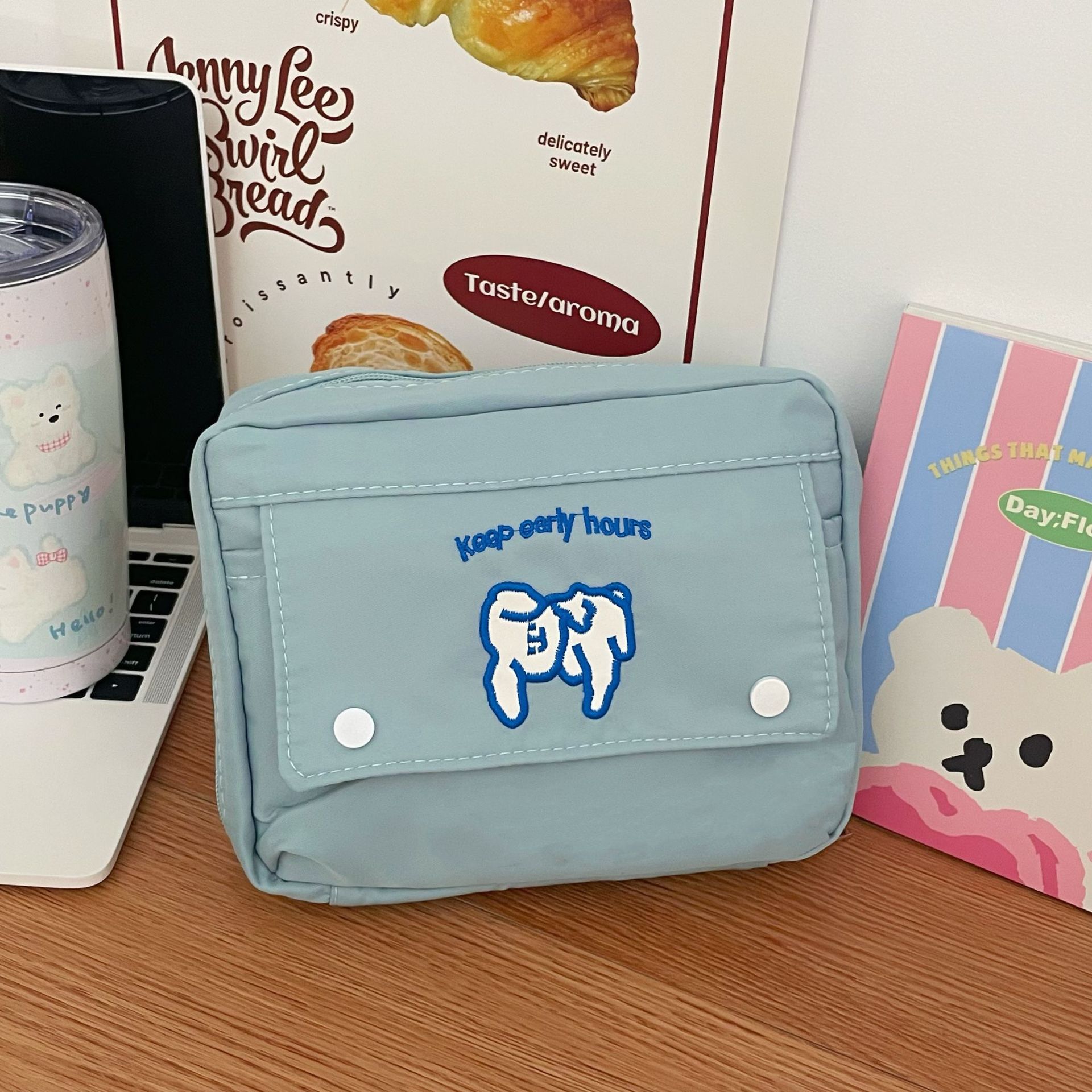 고가치 대용량 연필 케이스 귀여운 노트 가방 여자 다기능 문구 가방 중학생 연필 케이스