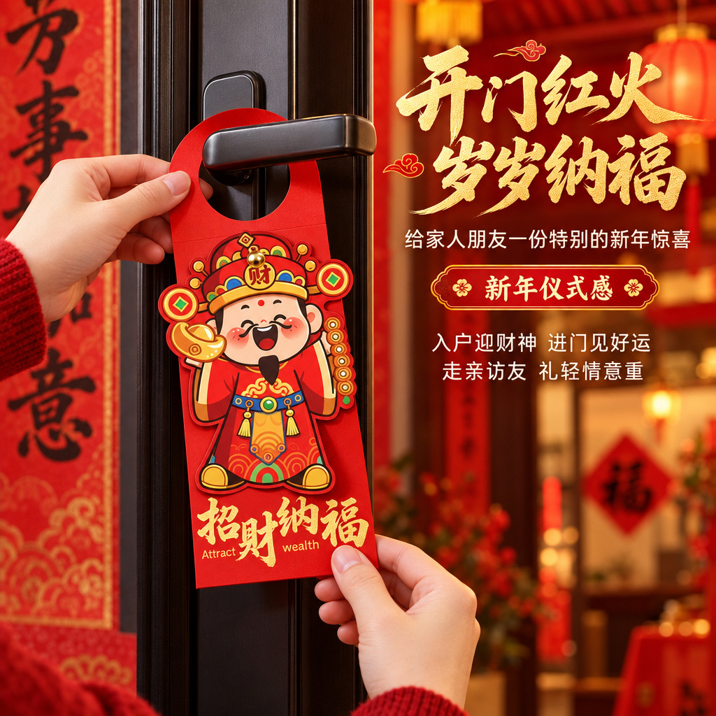 Creative Red Envelopes for Property Gift-Giving Celebrations, Cartoon 3D Red Packets, Year of the Horse Welfare Universal Red Envelope Bags Wholesale