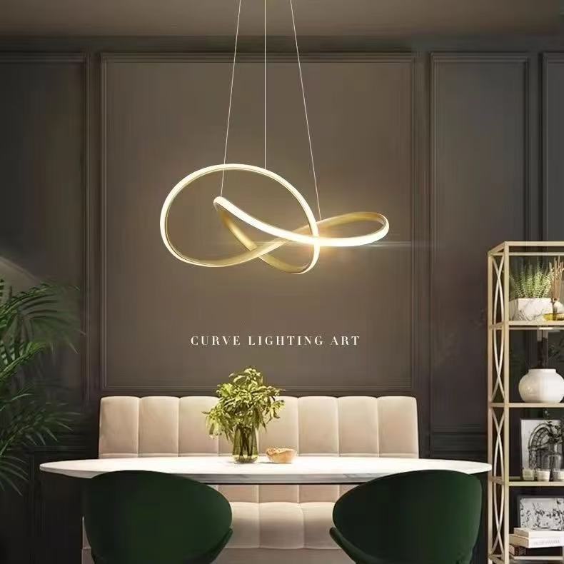 Candelabro 2025, lámpara simple moderna, comedor rojo, lámpara Zhongshan, nueva mesa de comedor de restaurante, red de barra, araña de dormitorio