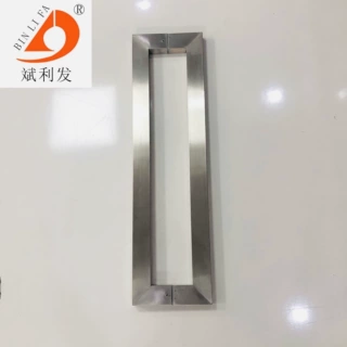 25*38方管正角砂光/哑黑拉手 颜色可定Glass door handle