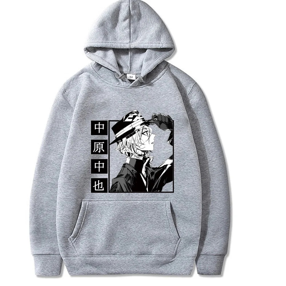 Anime Bungo Stray Dogs Nakahara Chuya Hoodies Pullovers Long