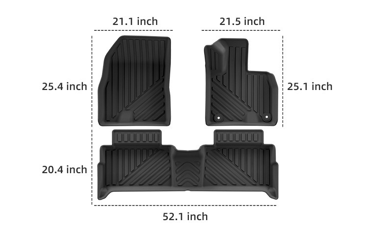 TPE Car Floor Mats & Trunk Mat for Chery JAECOO 5 EV 2025