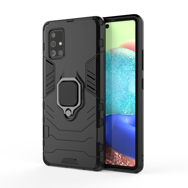 Suitable for Samsung A71 5G Magnetic Anti-drop Phone Case GALAXY A715G Ring Integrated Protective Cover for Men and Women Suitable for Samsung A71 5G Magnetic Anti-drop Phone Case GALAXY A715G Ring Integrated Protective Cover for Men and Women