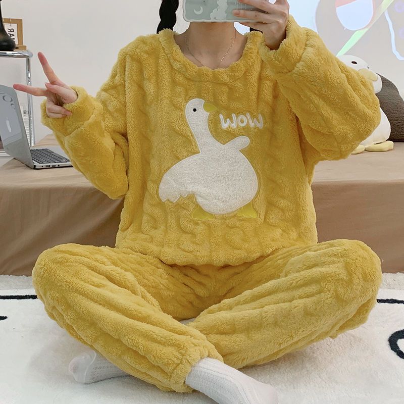 838# Large White Goose Yellow [Thick Style]