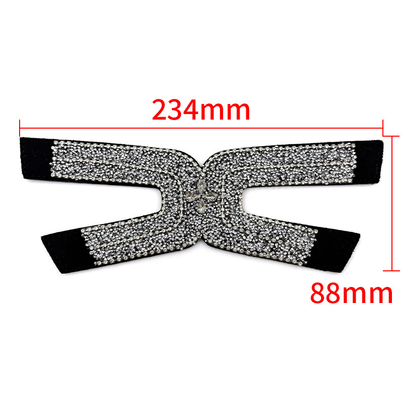 Nuevos accesorios de zapato DIY una sola forma de sandalias de diamante semiacabados zapatillas taladro superior