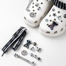 洞洞鞋DIY装饰配件立体卡通鞋花可爱小熊鞋扣鞋带装饰可拆卸饰品