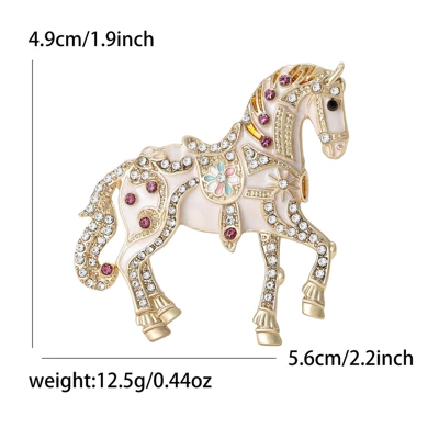 Cross-Border Diamond-Encrusted Palace-Style Enamel Light Yaxa sancaqları - kc-gold-white-5205-wh