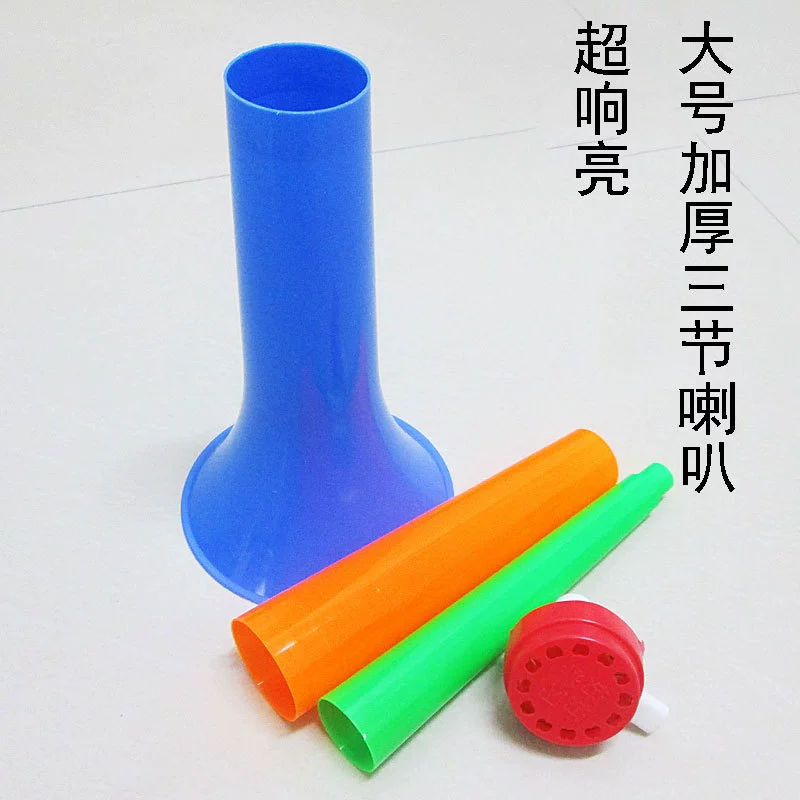 Big telescopic plastic loudspeaker, props, children's megaphone, toy, wholesale