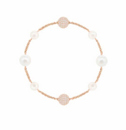 로즈 골드 버블 팔찌