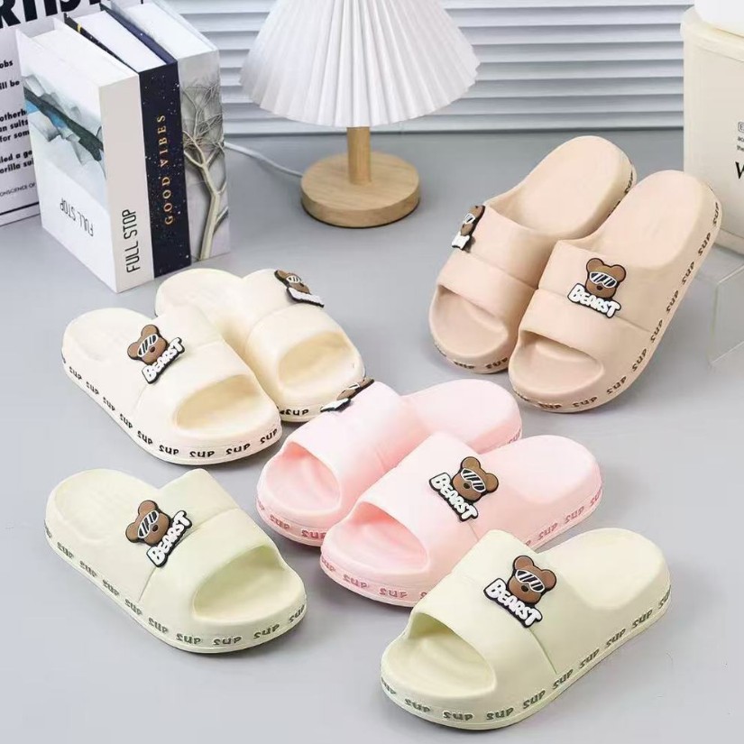 吴川新款超轻高弹EVA时尚潮流休闲简约居家外出情侣款拖鞋