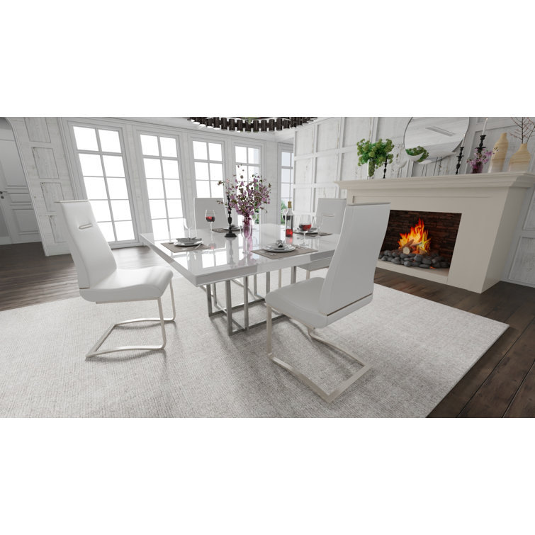 mesas de comedor exportación tabla de roca mesa de comedor de lujo ligera mesa de comedor de madera maciza mesa de vidrio temperado casero