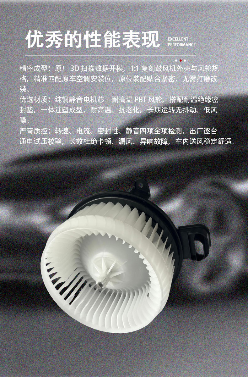 87103-0C051 Blower Motor Assembly Is Suitable for Toyota Sequoia/Sienna
