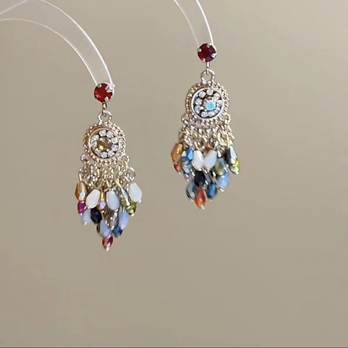 Серебряные иглы, изысканные маленькие универсальные серьги, цветочные, легкий роскошный стиль