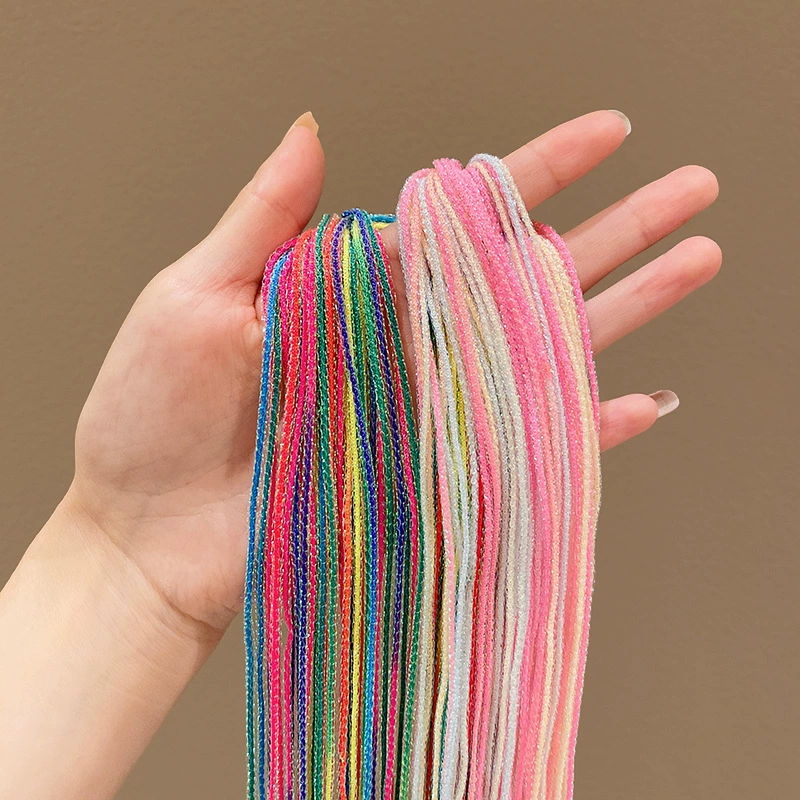 Dreadlocks for braiding hair, hair rope, children's hair band, hair accessory with pigtail