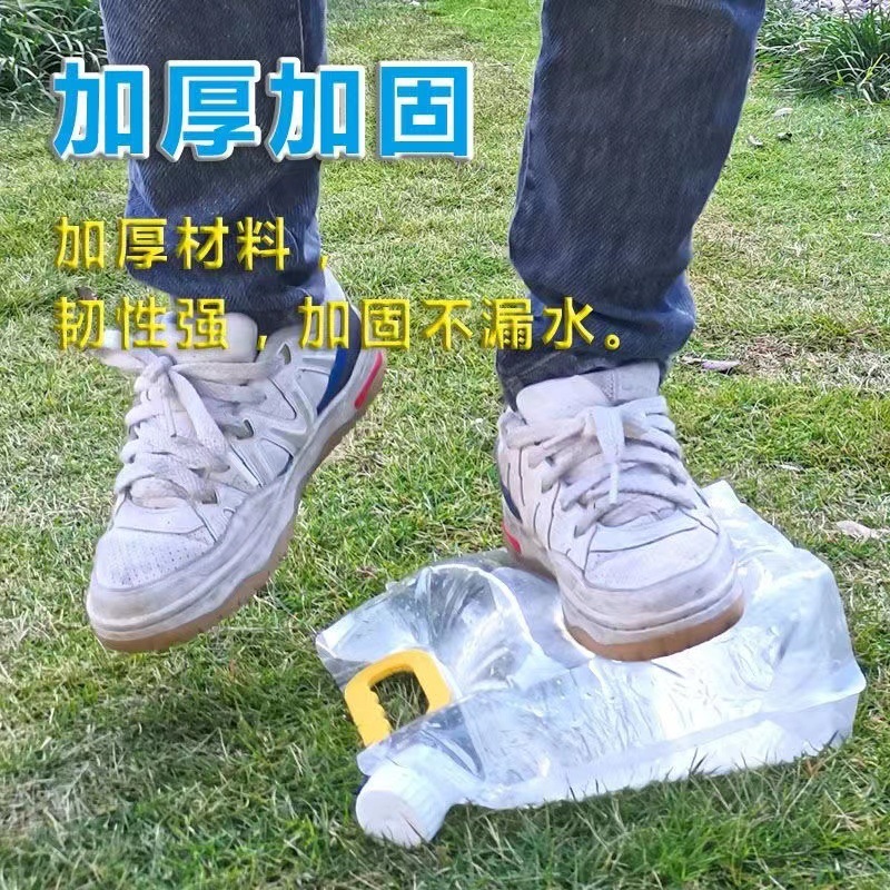 Bolsa de agua para exteriores Bolsa de almacenamiento de agua plegable portátil de gran capacidad para acampar, picnic, viaje, bolsa de agua de plástico gruesa, bolsa de agua para coche