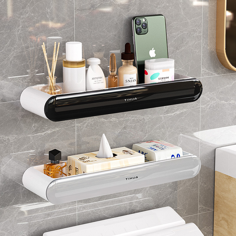 Toilet Storage Rack Above Toilet Bathroom Wall-Hanging Multi-Function Punch-Free Washing Table Toilet Storage Rack