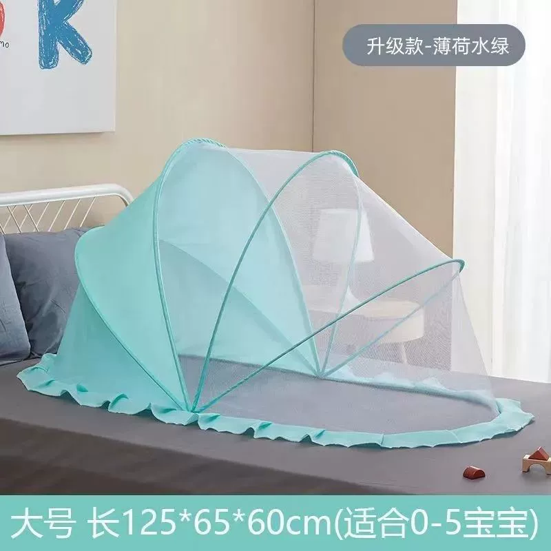 Студенческая кровать для сна, москитная сетка, детская кровать, детская кроватка для детского сада, противомоскитная крышка, детская бездонная складная, без установки, специальная