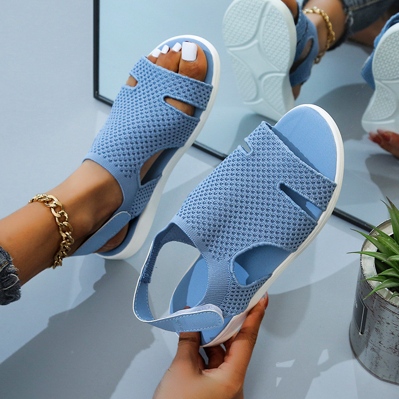 Sandales et Nu-pieds Femme Rouge