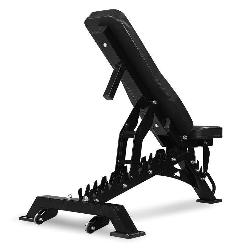 Taburete con mancuernas comercial ajustable multifuncional, taburete de banca, silla de fitness, equipo de fitness, abdominales para el hogar, taburete de pájaro volador