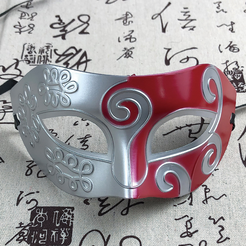 Día de Año Nuevo, Nochevieja, Máscara, Máscara, Máscara, Máscara, Maquillaje, Gumoso, Adulto para Niños, Máscara, Accesorios