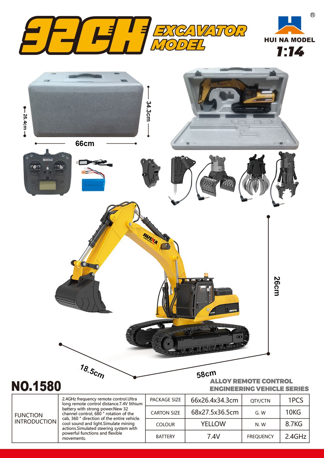 Suministro 1: 14 modelo de vehículo de ingeniería de aleación de control remoto simulación de excavadora camión de descarga mezclador juguetes para niños