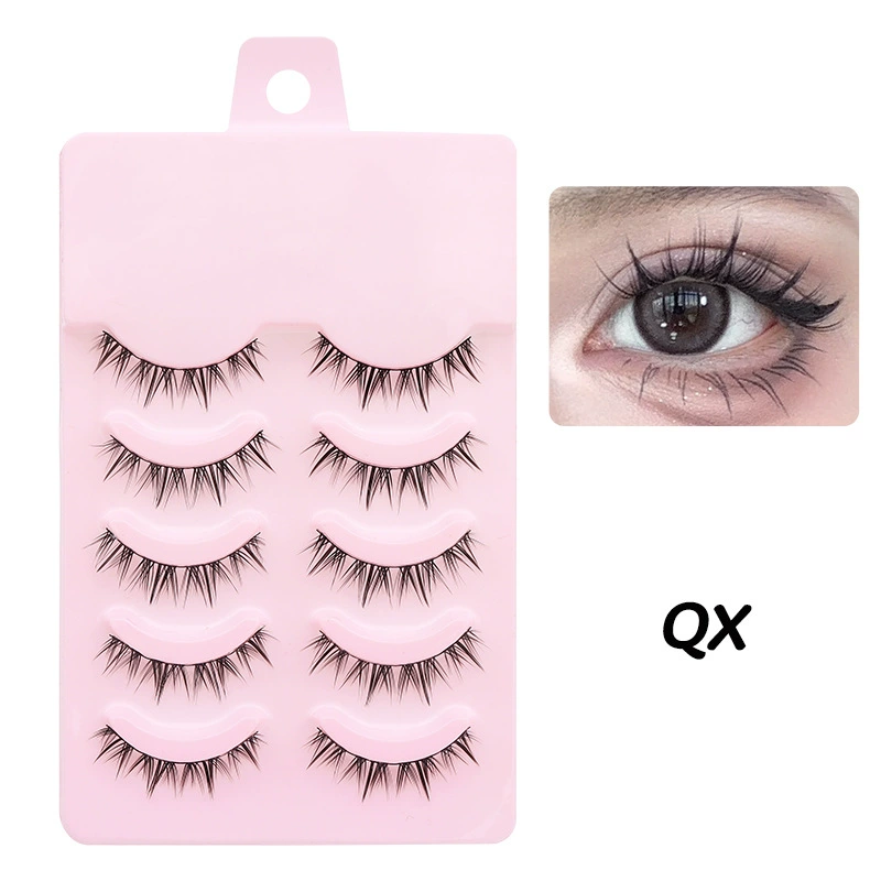 False Eyelashes DINGSEN, 5-Pair Set, Everyday & Cosplay Styles, Assorted Bands