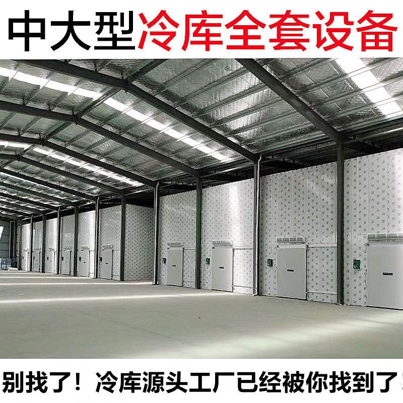 大型冷库全套设备上门安装果蔬保鲜冷藏库肉类冷冻速冻库冰库商用