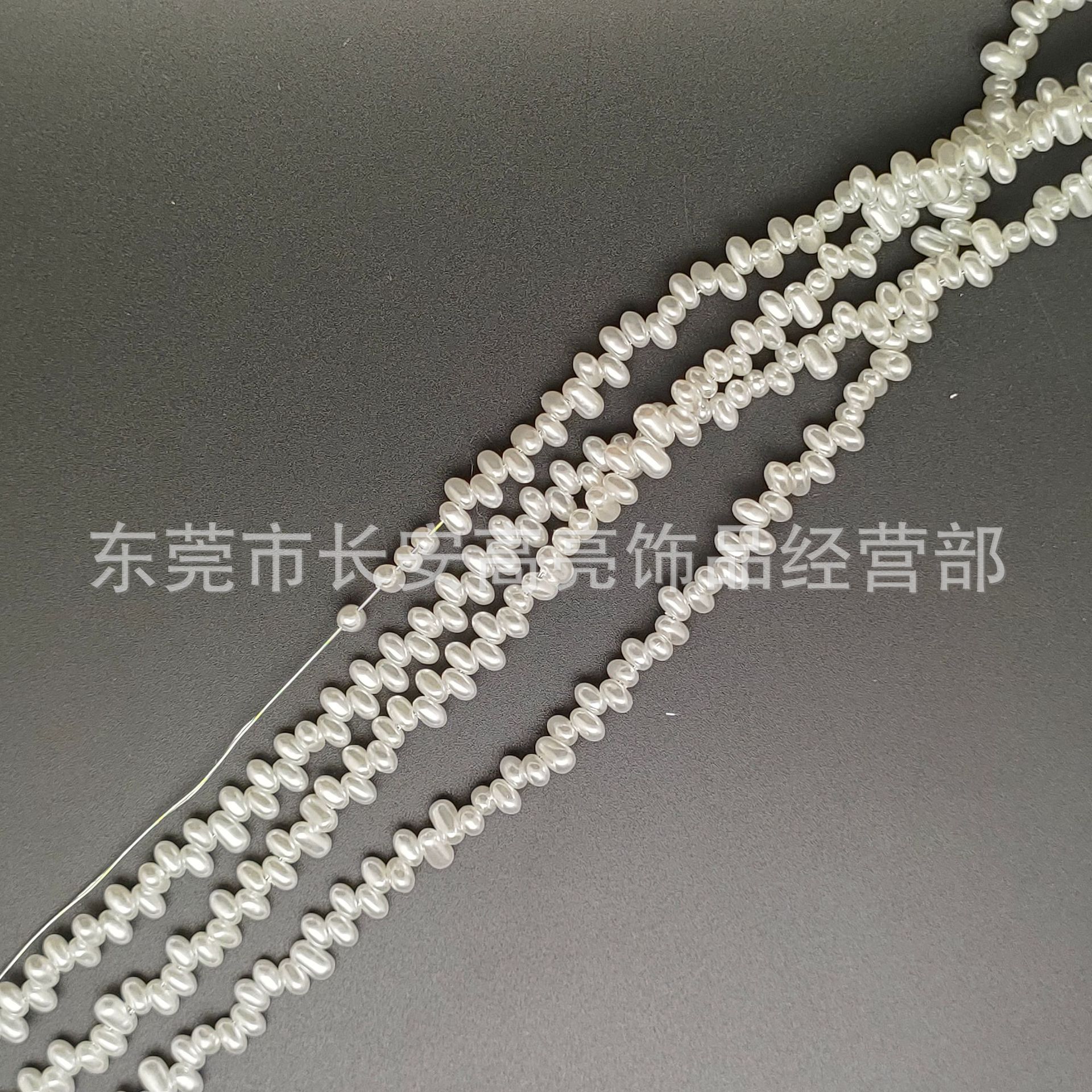 고광택 모조 진주 모조 바로크 모양의 진주 느슨한 구슬 불규칙한 구슬 보석 의류 액세서리 도매