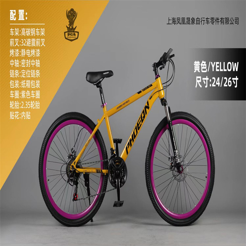 Shanghai Phoenix adulto bicicleta de montaña para niños 24 pulgadas 26 pulgadas bicicleta scooter bicicleta