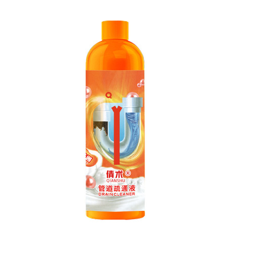 Pipe dredging agent powerfully dissolves sewer toilet blockage, kitchen oil stain liquid, universal artifact liquid