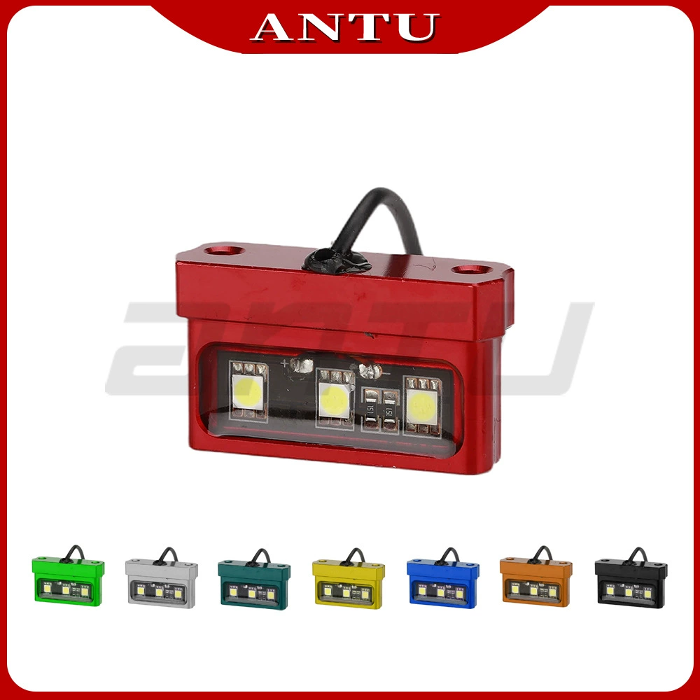 Аксессуары для мотоциклов Модифицированный фонарь номерного знака 12 В крыло алюминиевый сплав задний фонарь для самолета