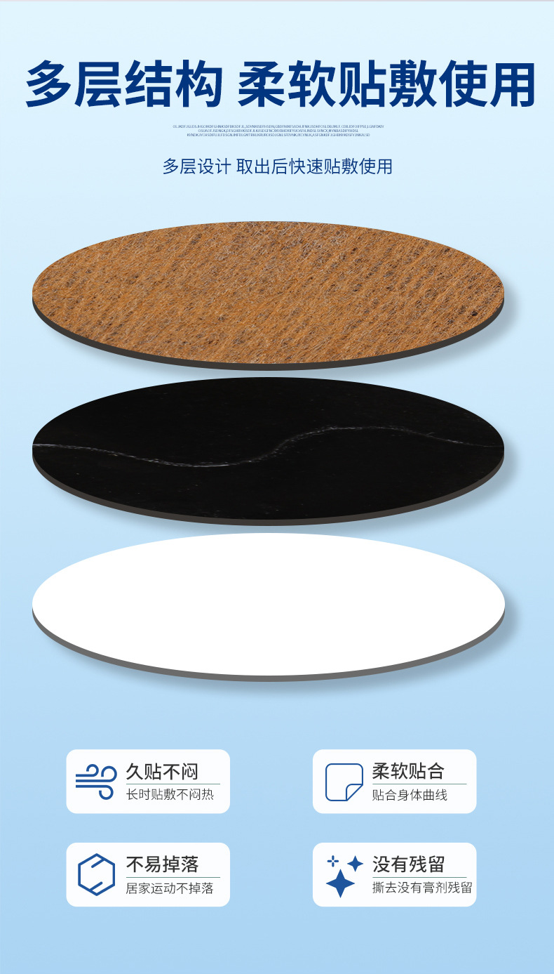 Ear Acupoint Patch with Mugwort Herbal Paste for Traditional Ear Point Care specifications