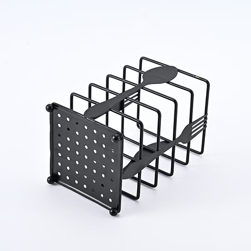 Escurridor de Palillos para Cocina de Hierro, Ventilado y Antimoho, para Cocina Doméstica