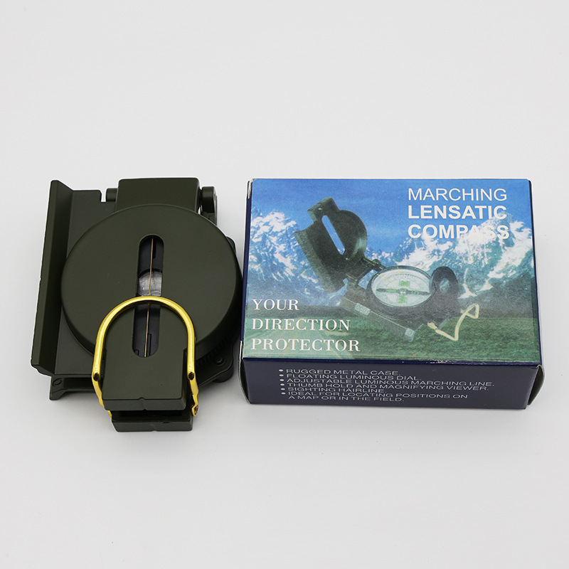 Outdoor Survival Compass, Multi-Functional Compass, Mountaineering, Camping and Tourism Compass, Military Green Compass Outdoor Survival Compass, Multi-Functional Compass, Mountaineering, Camping and Tourism Compass, Military Green Compass
