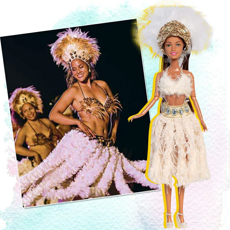 Внешнеторговые клиенты приходят, чтобы изготовить куклу