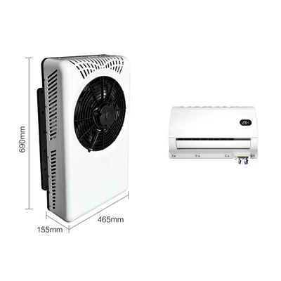Automotive air conditioning Heavy Trucks, Rvs 12V/24V/110~240V - split-type-backpack-silent-10