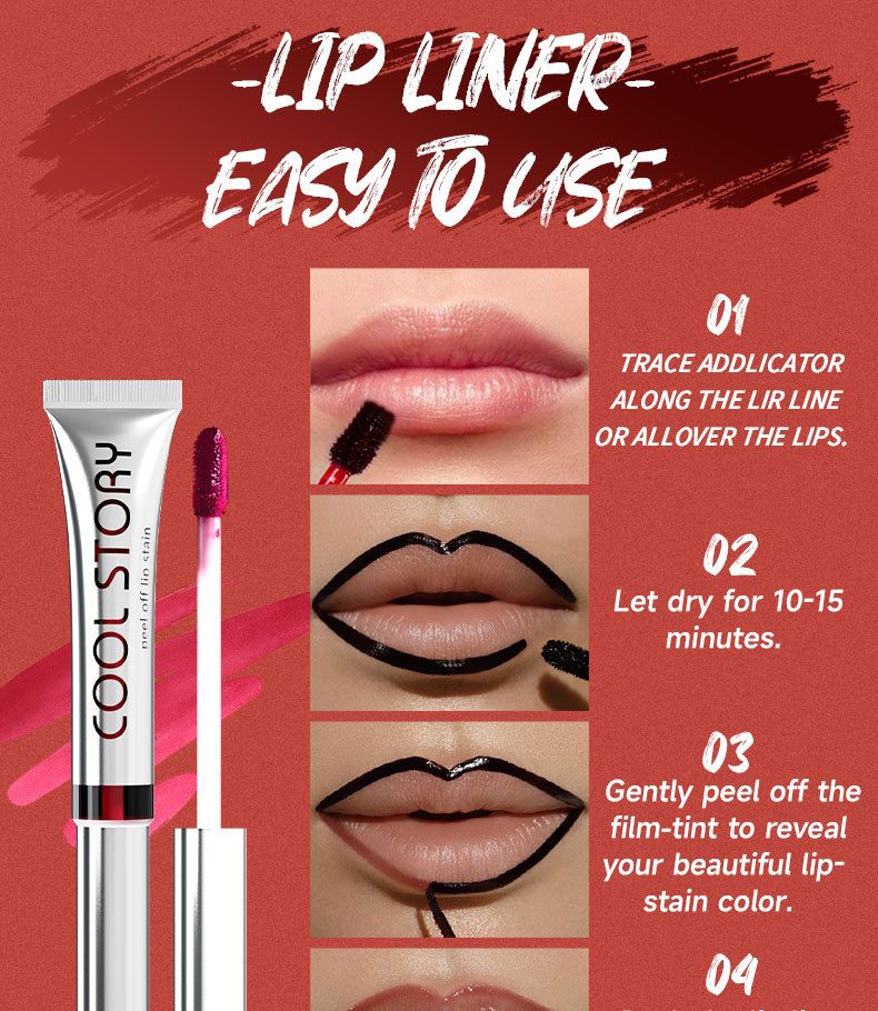 22g Weight Lip Glaze Type Of Cosmetics Contains Liquid Ingredient Plastic Material Letter Pattern Letter Plastic Lip Glaze Beauty & Health 5