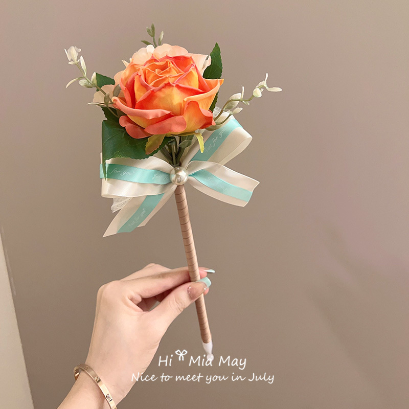 教师节礼物创意幼儿园送老师永生玫瑰花花束花笔2025年新款|undefined