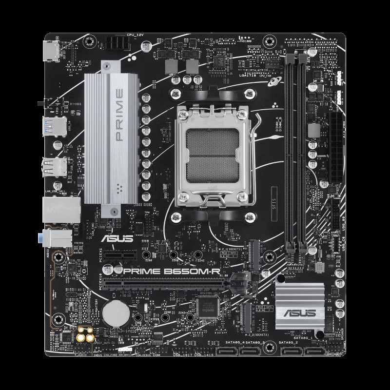PRIME B650M-R поддерживает DDR5, материнская плата B650M-R