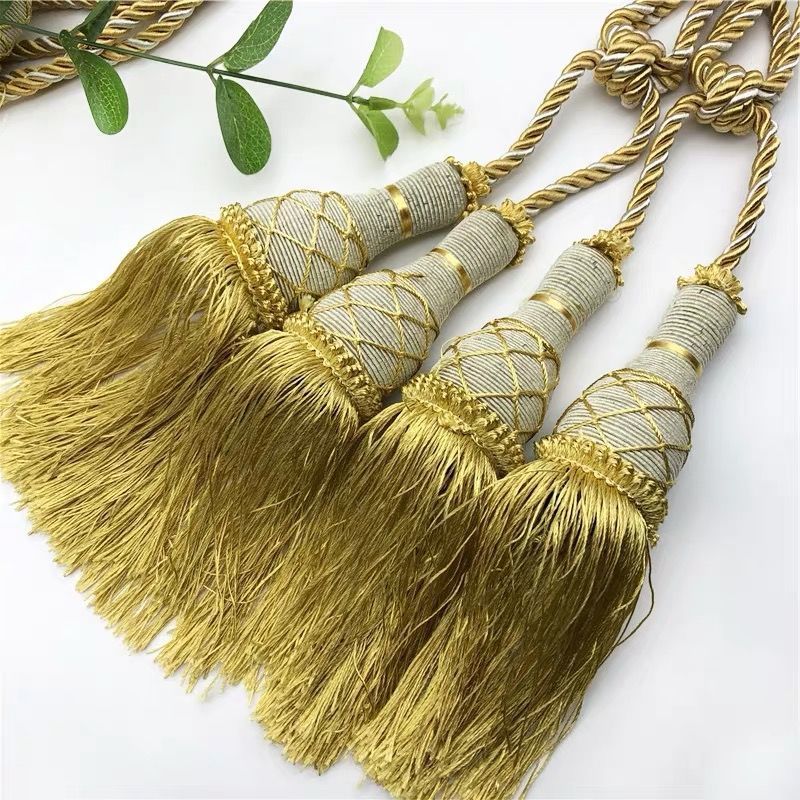Flower Ball tennis curtain small tie ball tie rope tie buckle decorative color tassel curtain decorative tie ball hanging accessories