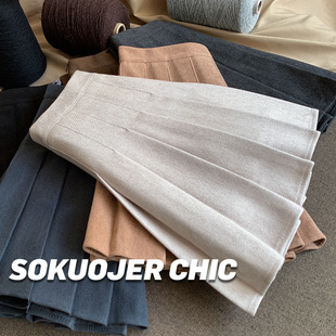 ��Ʒ�|����ȹŮ�ﶬ����ȹë�ؼӺ������ȹ��ɫ�@�ݴ�aa��ȹ��