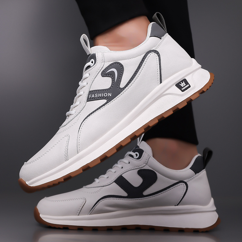 흰색 키높이 슈즈