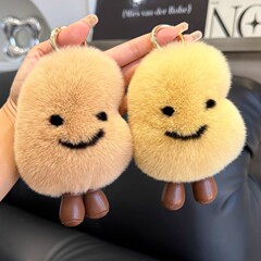 【可爱小土豆】獭兔毛南方小土豆钥匙扣挂件毛绒公仔玩偶包包挂饰