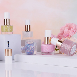 Nail Polish l nude color white baking-free quick-drying thin shiny piece Large bottle bright oil transparent Morandi nail polish manicure