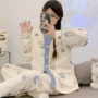 产后加厚孕妇春秋哺乳衣