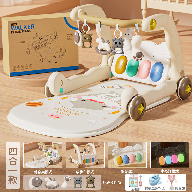 Caja de pedidos por correo + carga + avión de proyección + tambor de ondas
