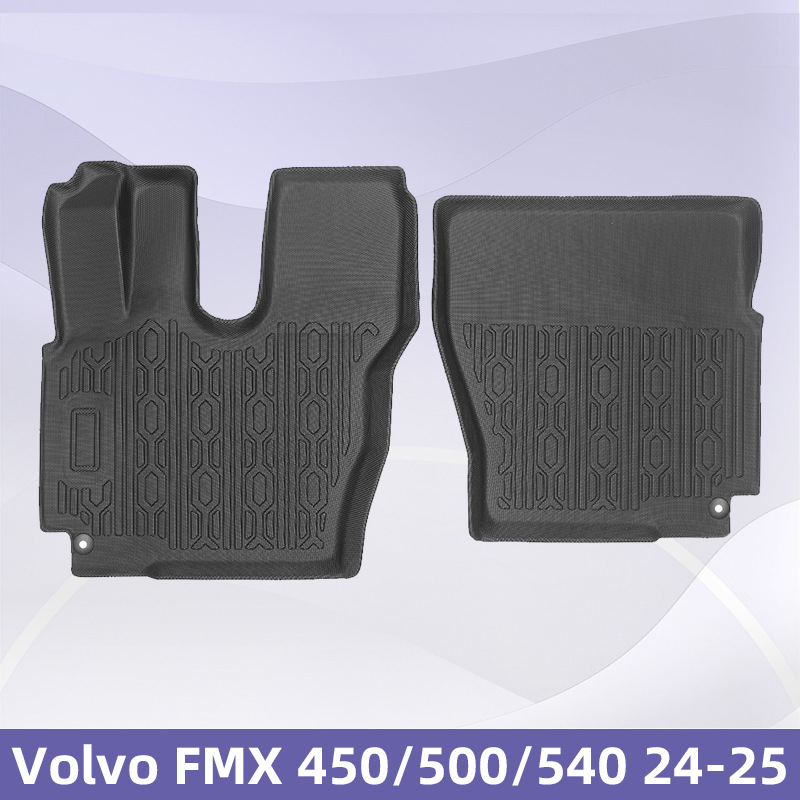 Para Volvo FMX 450 / 500 / 540 2024 - 2025 almohadillas de pie 3D TPE para todo el tiempo