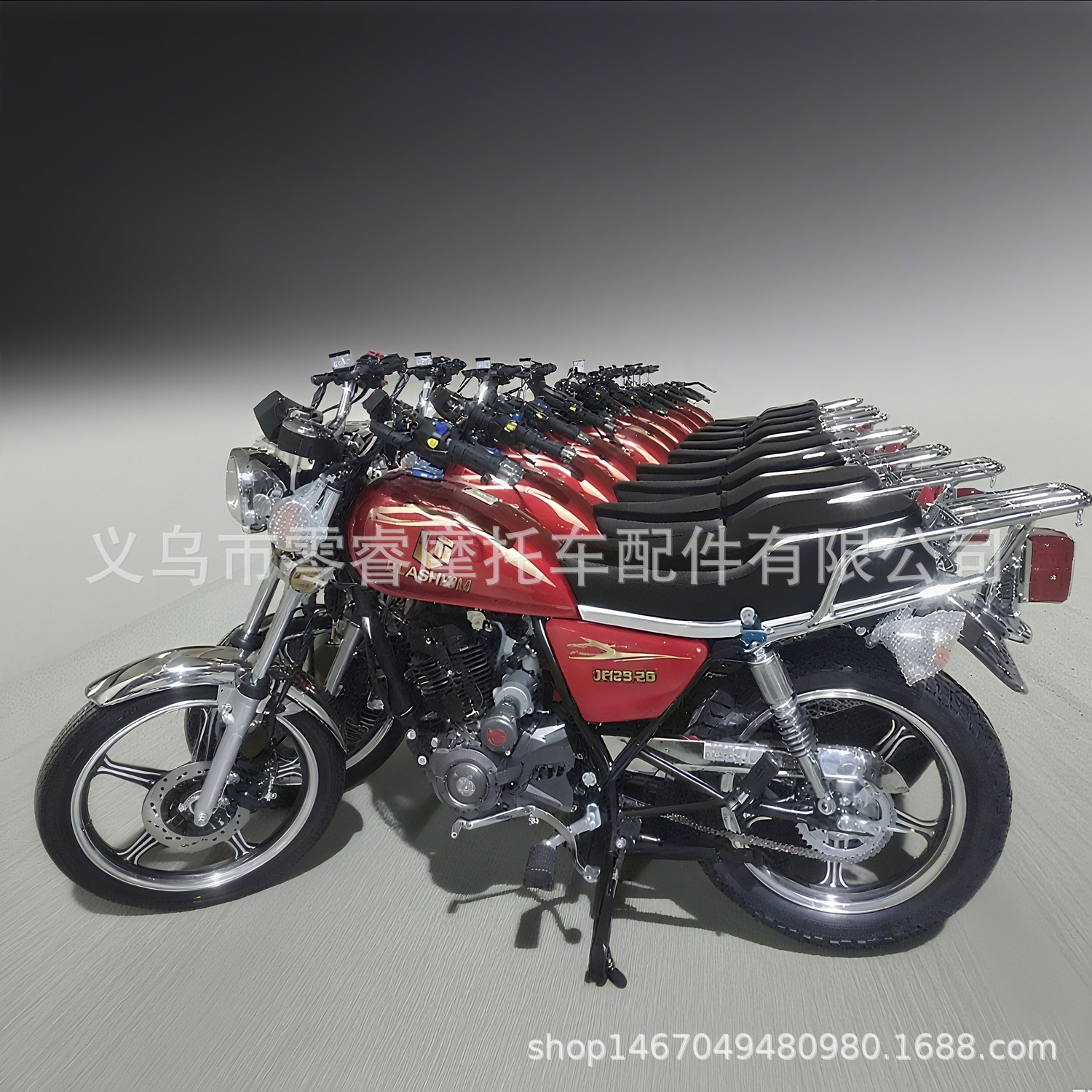 Motocicleta príncipe GN125 GN150 motocicleta de dos ruedas motor motor de combustible fábrica directa ULASHKIM image 4