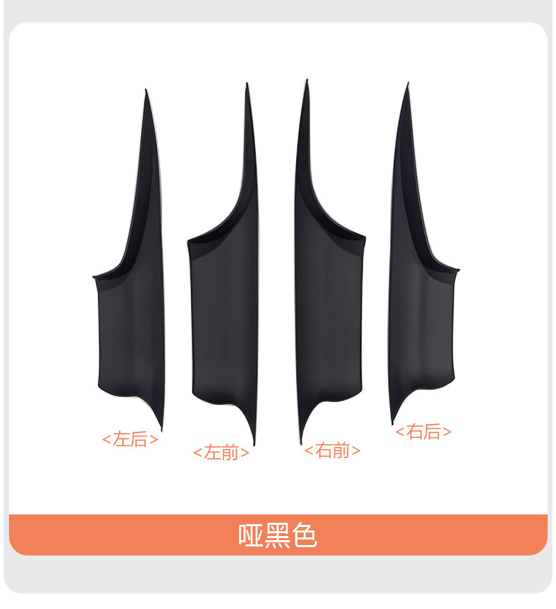Suitable for Bmw F01 F02 Door Handle Cover, 7 Series Door Handle Cover, 7 Series Car Door Handle Quick-Install Version