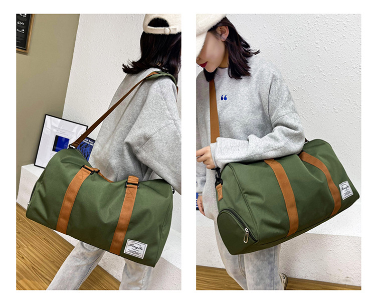 Dry wet separation luggage bag, men's fitness bag, leisure sports travel bag, handbag_voghion.com